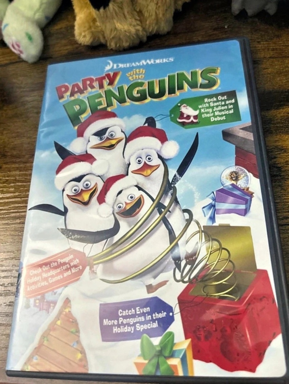 DreamWorks Party with the Penguins Holiday DVD